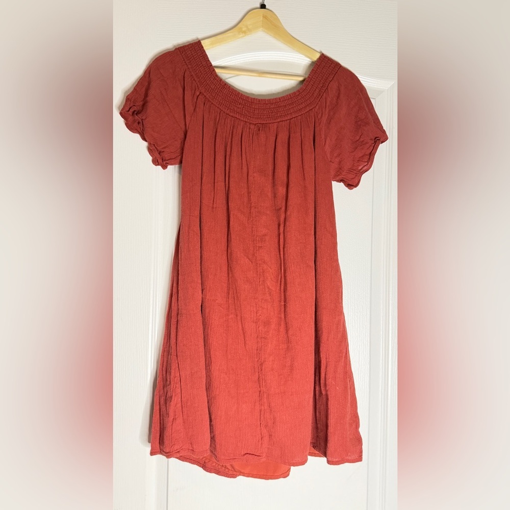 Abercrombie & Fitch Rust Color Mini Dress